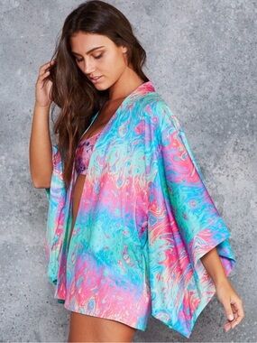 Blackmilk Tie-dye Kimono